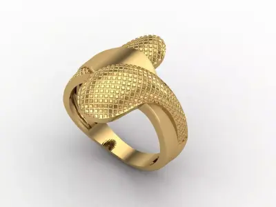 Women Plain Ring STL Models Womens Ring 3dmodels 3D print model 3D print model 8