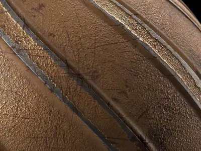 Metal Materials 40- Metal panels By Painting Pbr 4k Sbsar Texture