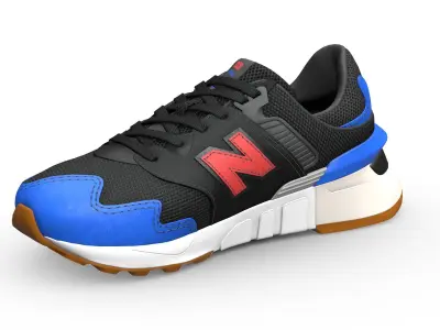 New Balance 997 Sport Low-poly 3D model