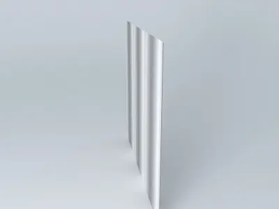 Beveled mirror Free 3D model