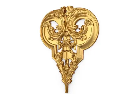Classic decor ornament 135  3D model