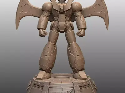 Mazinger Z Classic Mecha 3D Printable STL Model 3D print model