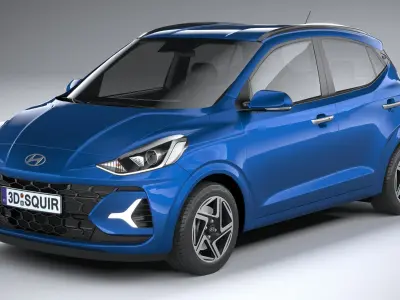 Hyundai i10 Grand 2024 3D model