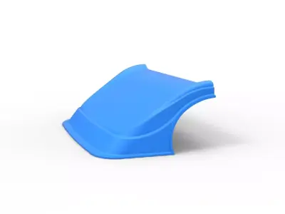 Nose for Dirt Modified Super stock car Scale 1 to 25 3D print model