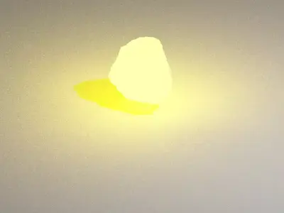 Glowing Stone  Free 3D model