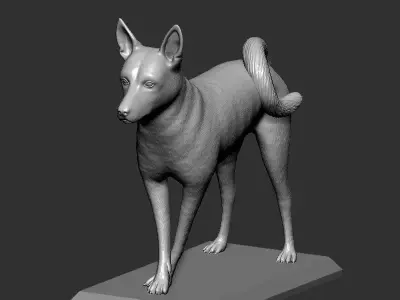 Dog Pose  3D print model