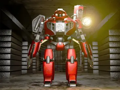 Arcforce Boris Free 3D model