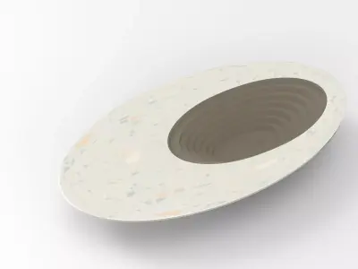 Bonny Coffee Table Low-poly 3D model