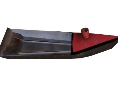 Pop Pop Boat Low-poly 3D model