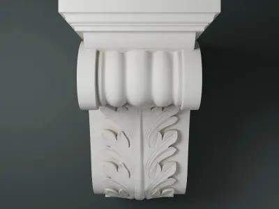 Corbel 003 - Roman - Classical 3D model