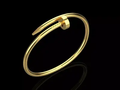 Nail Bracelet 53458 3D print model