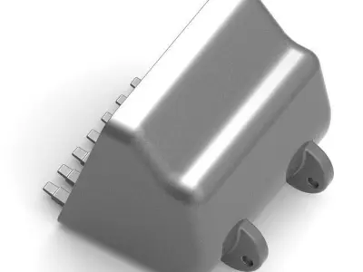 Wheel Loader Bucket 3D print model