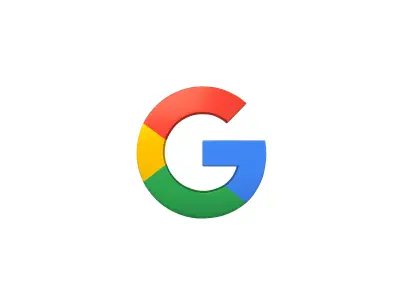 Google Logo v1 002 Free low-poly 3D model