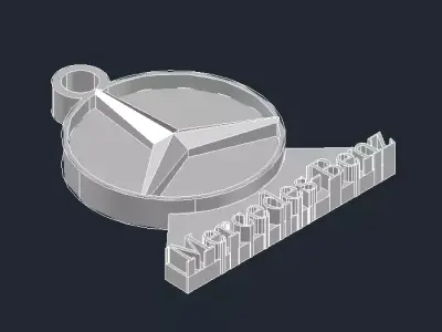 Mercedes 3D print model