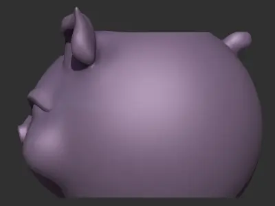 holder pig 3D print model