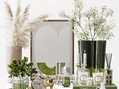 Decoration Set 02 3D model