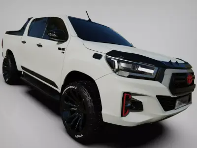 2021 Toyota Hilux Black edition  3D model