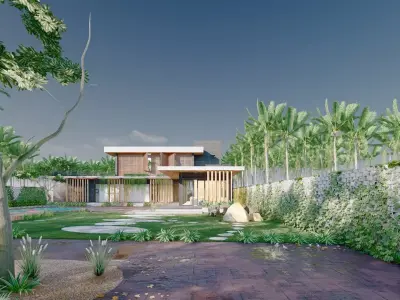 Modern Villa 3D model