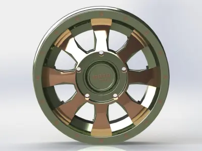 Cast rim MOTO METAL - MO970 3D model