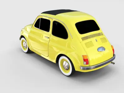 Fiat Nuova 500D 1960 rev 3D model