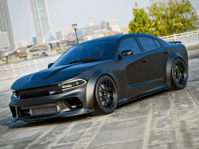 Dodge Charger Hellcat 3D model