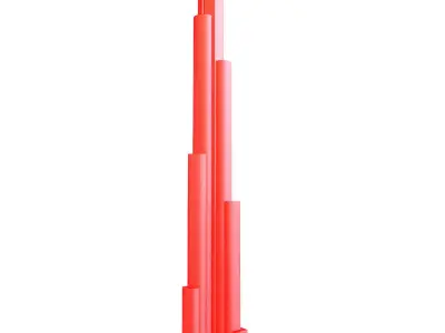 Printable Burj Khalifa 3D model