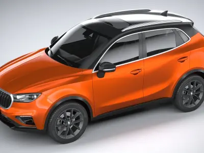 Borgward BX3 2020 3D model