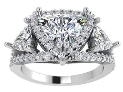 Trillion Halo Ring 3668 3D print model