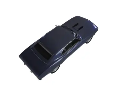 1969 Chevrolet Camaro SS Coupe - Classic Muscle 3D Model 3D model