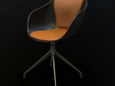 Adelaide Chair Lowpoly  Low-poly 3D model