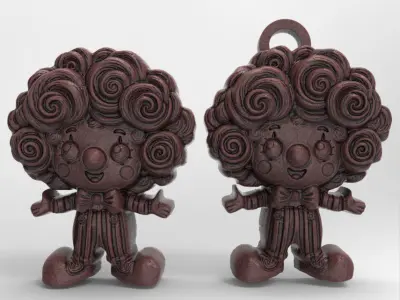 cute little joker decor  3D print model