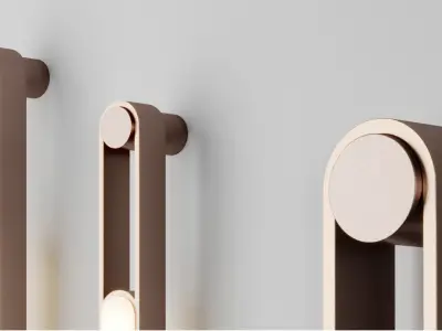 KHIPAN WALL SCONCE-Carlyle Low-poly 3D model