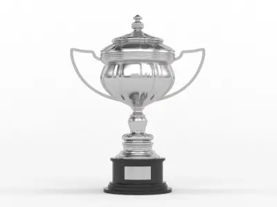 Cups Trophy 3D model 11