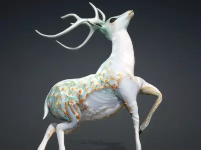 Deer-C5 3D model