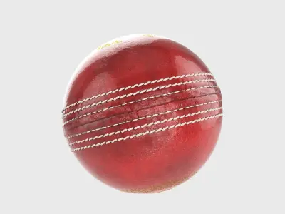 Cricket Ball 3D model