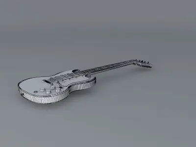 Gibson SG Custom guitar Free 3D model