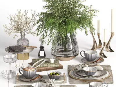 tableware set15 3D model