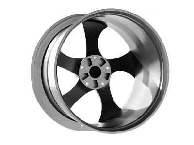 HRE 522M Low-poly 3D model