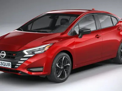 Nissan Versa 2023 3D model