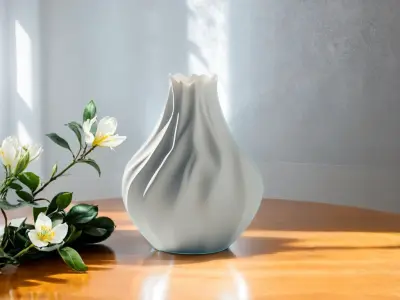 Glacier Vase for Home Decor 3D print model