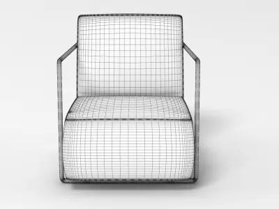Flexform Chair Collection 3D model