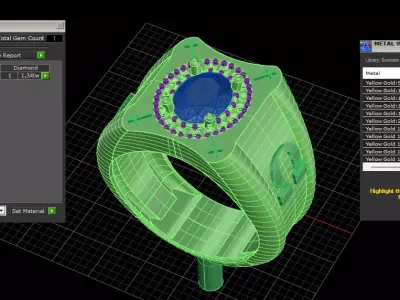 Anel de Formatura Teologia 3D print model