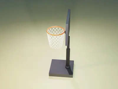 Basketball Ring 3D model