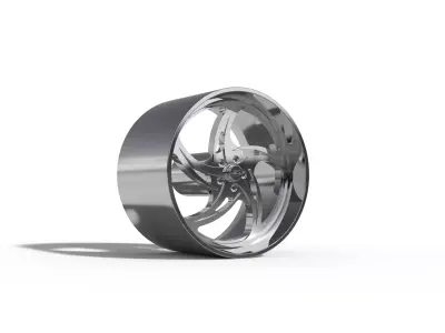 BILLET SPECIALATIES SLG85 - HURRICANE WHEEL  3D print model