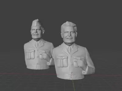 Leslie Groves 3D print model