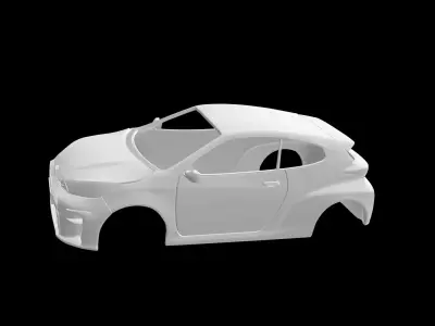 Toyota Yaris GR 3D print model