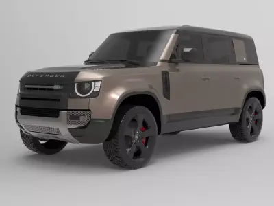 new Defender 3D model