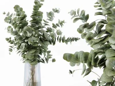 Decorative Set 170 Low-poly 3D model