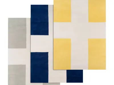 Rug Set 1251 3D model