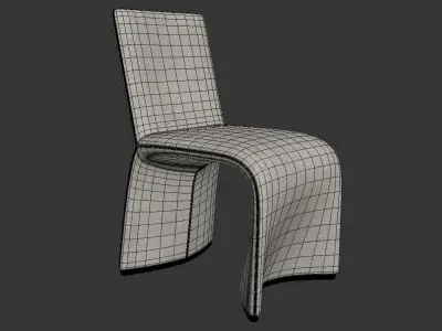 Modrest Kenda Dining Chair 3D model